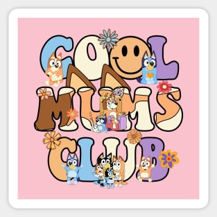 Bluey Mum, Cool Mums Club Sticker